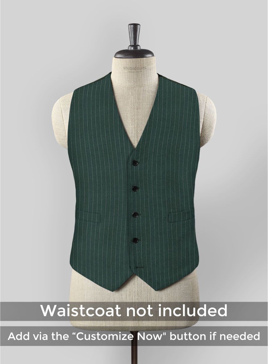 Thomas Shelby Peaky Blinders Green Wool Suit