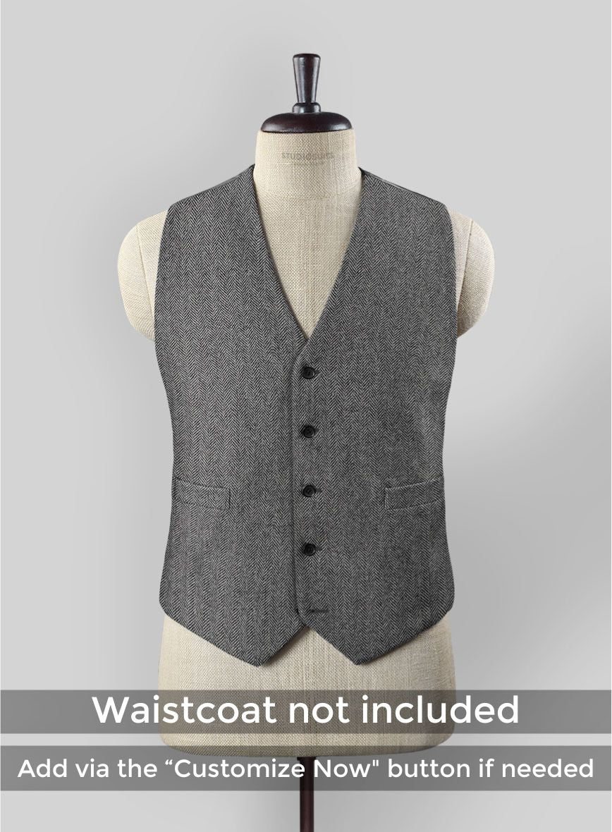 Thomas Shelby Peaky Blinders Vintage Gray Tweed Suit - StudioSuits