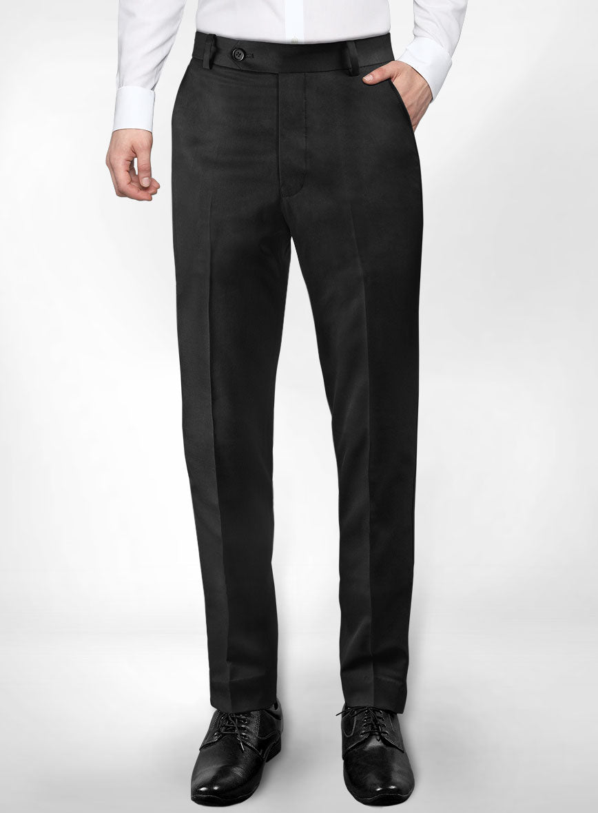 Affordable Adjustable Flat Front Tuxedo Pants for Formal Occasions