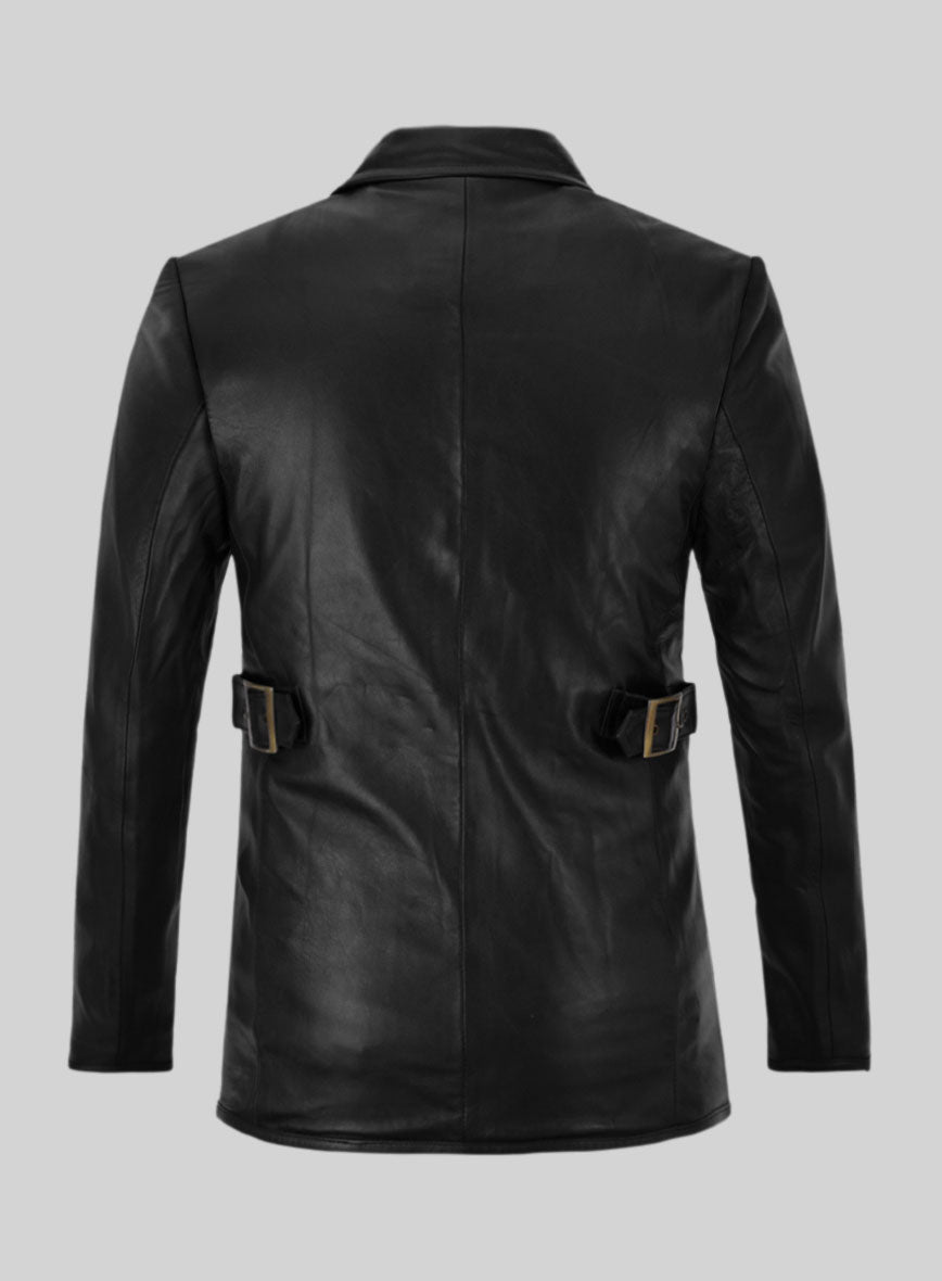 Until Death Leather Blazer – StudioSuits