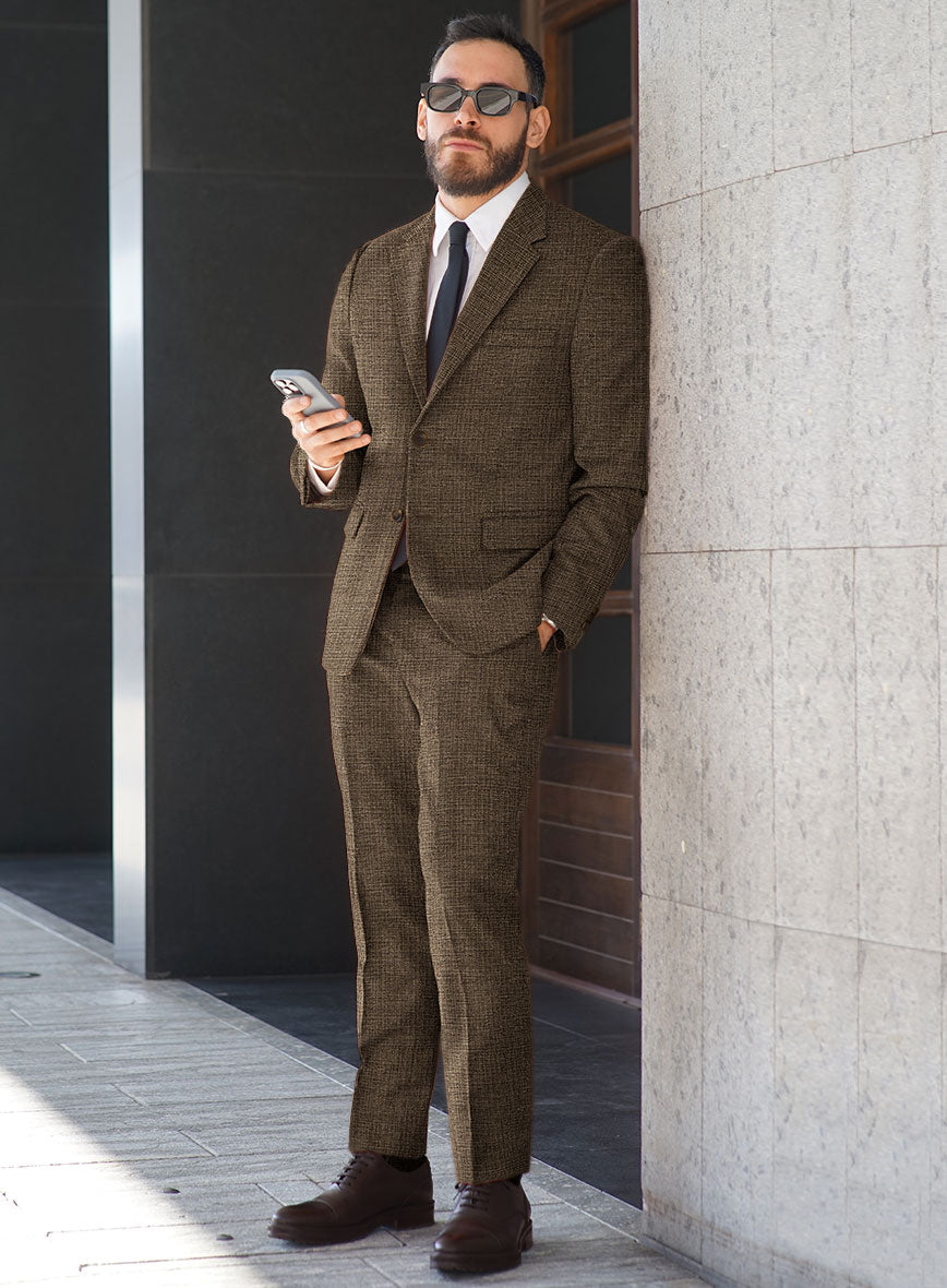 Vintage Glasgow Brown Tweed Suit - StudioSuits