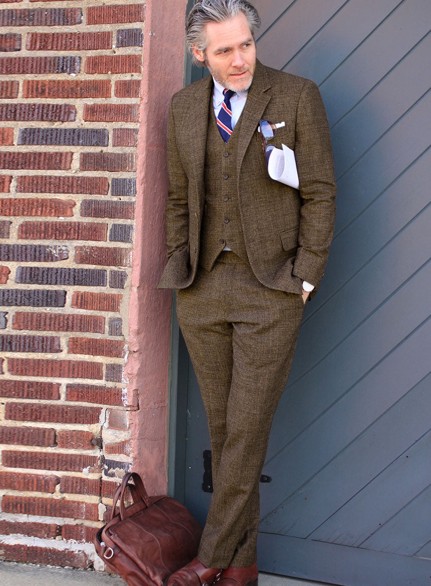 Vintage Glasgow Brown Tweed Suit - StudioSuits