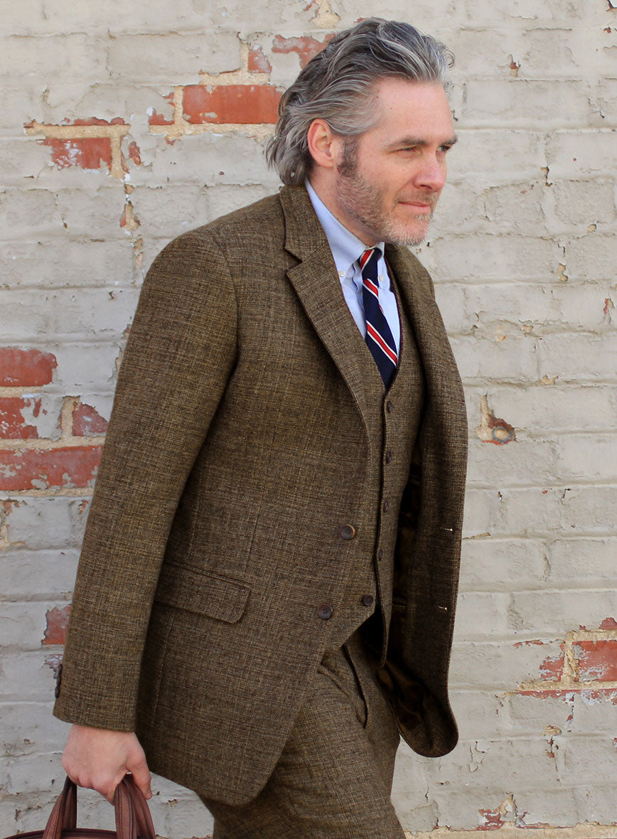 Vintage Glasgow Brown Tweed Suit - StudioSuits