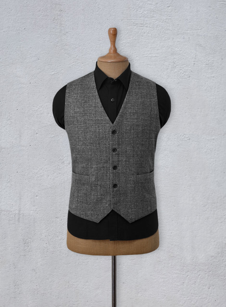 Vintage Glasgow Gray Tweed 3 Piece Suit - StudioSuits