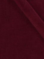 Wine Velvet Jacket - StudioSuits