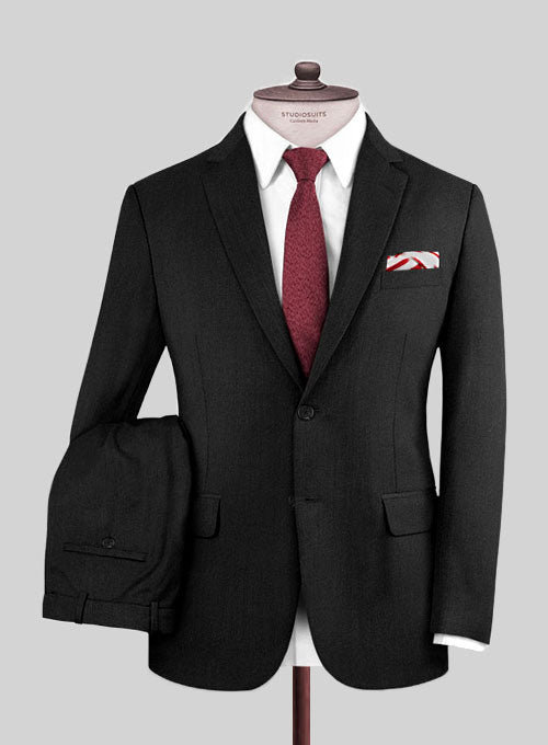 Lanificio Zegna Black Suit - StudioSuits