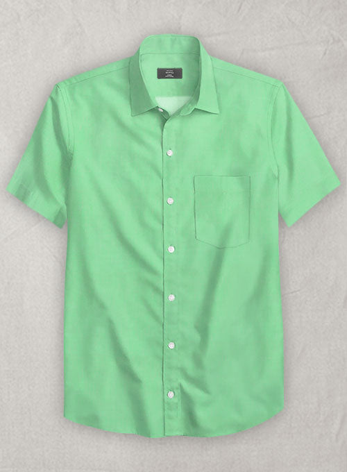 Apple Green Luxury Twill Shirt – StudioSuits