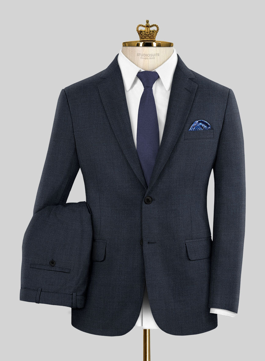 Bristol Blue Sharkskin Suit – StudioSuits