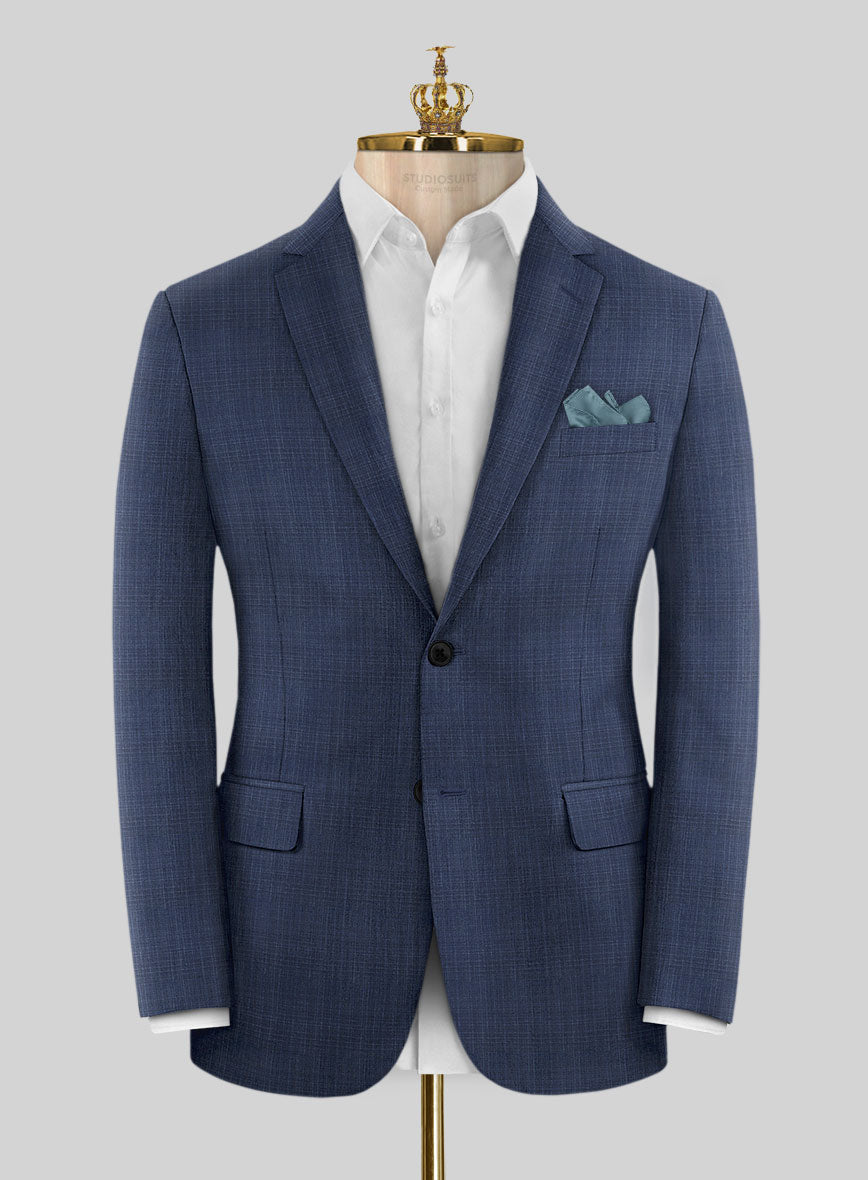 Bristol Glen Blue Ombando Jacket - StudioSuits