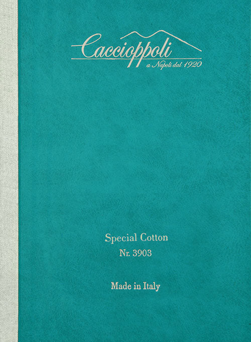 Caccioppoli Cotton Drill Gray Suit - StudioSuits