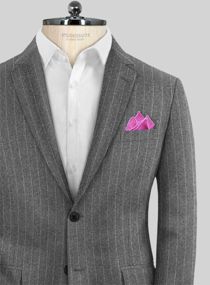 Caccioppoli Laudi Light Gray Wool Jacket - StudioSuits