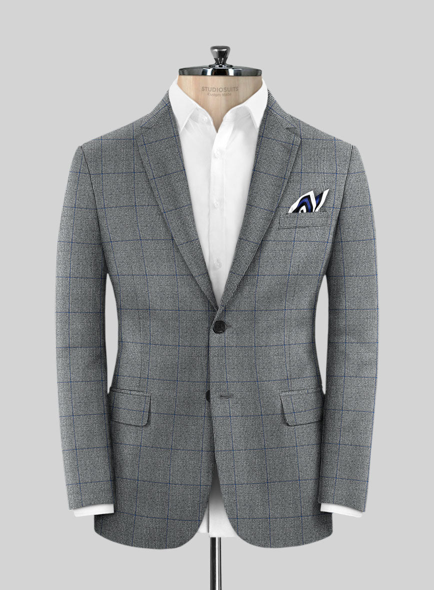 Caccioppoli Alnar Glen Gray Wool Suit – StudioSuits