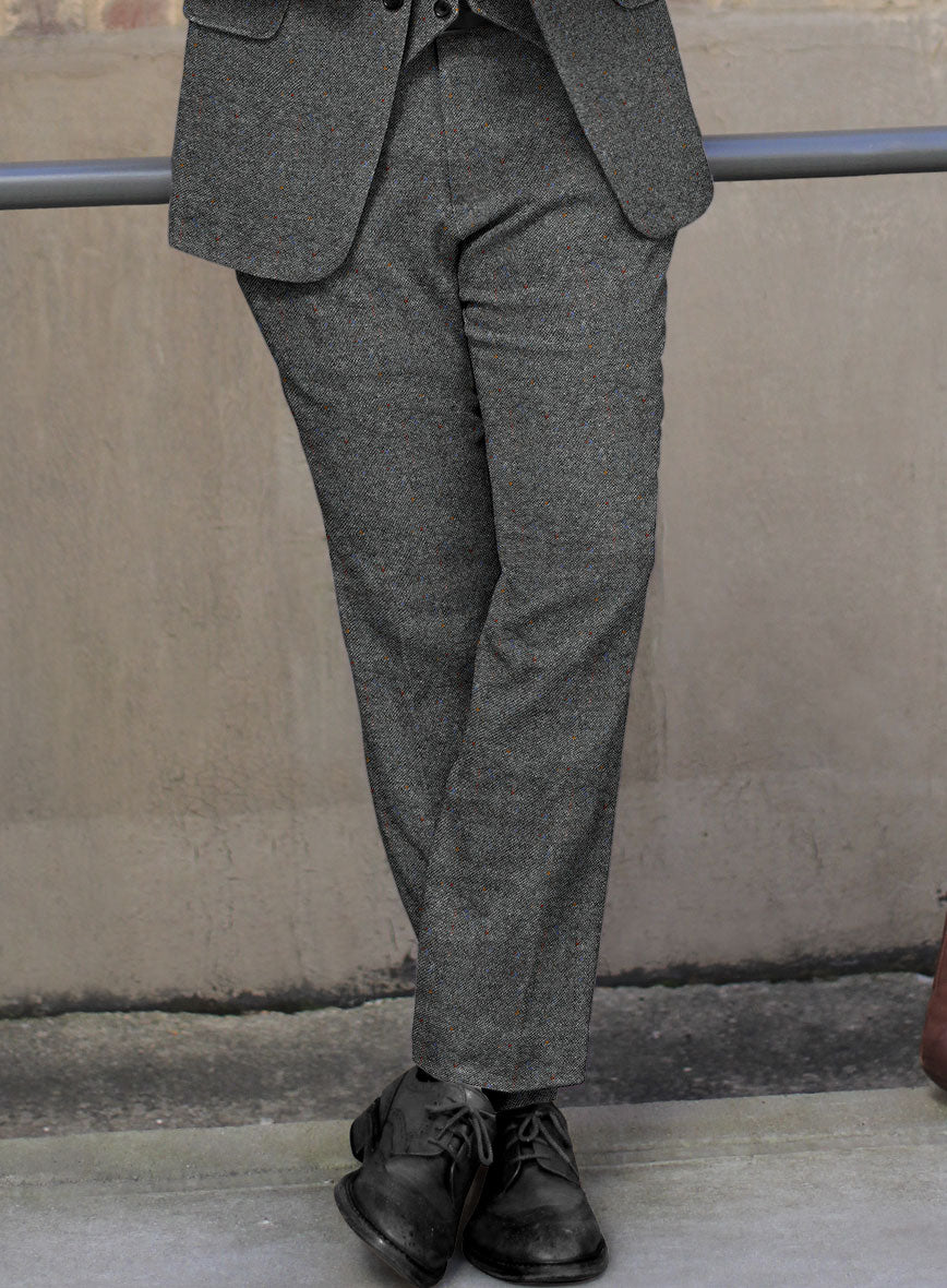 Caccioppoli Donegal Gray Tweed Suit – StudioSuits