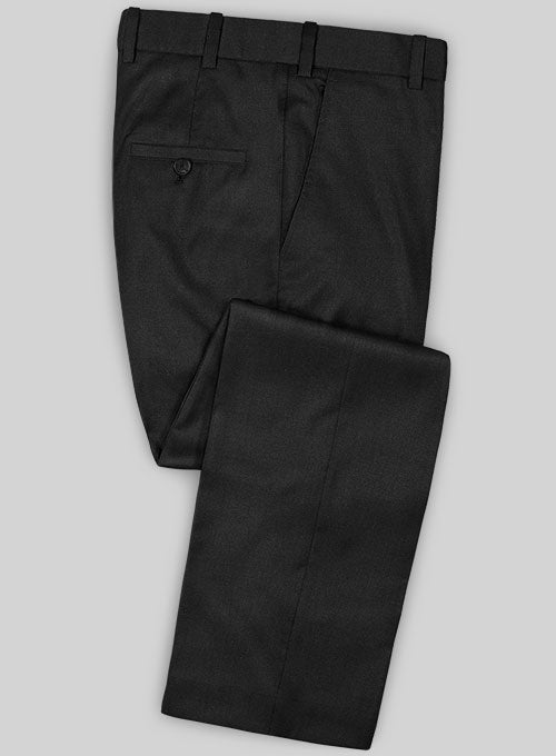 Caccioppoli Sun Dream Black Wool Silk Suit – StudioSuits
