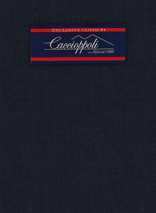 Caccioppoli Wool Dark Blue Ciagi Suit – StudioSuits
