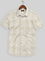 Egildo Checks Linen Shirt - StudioSuits