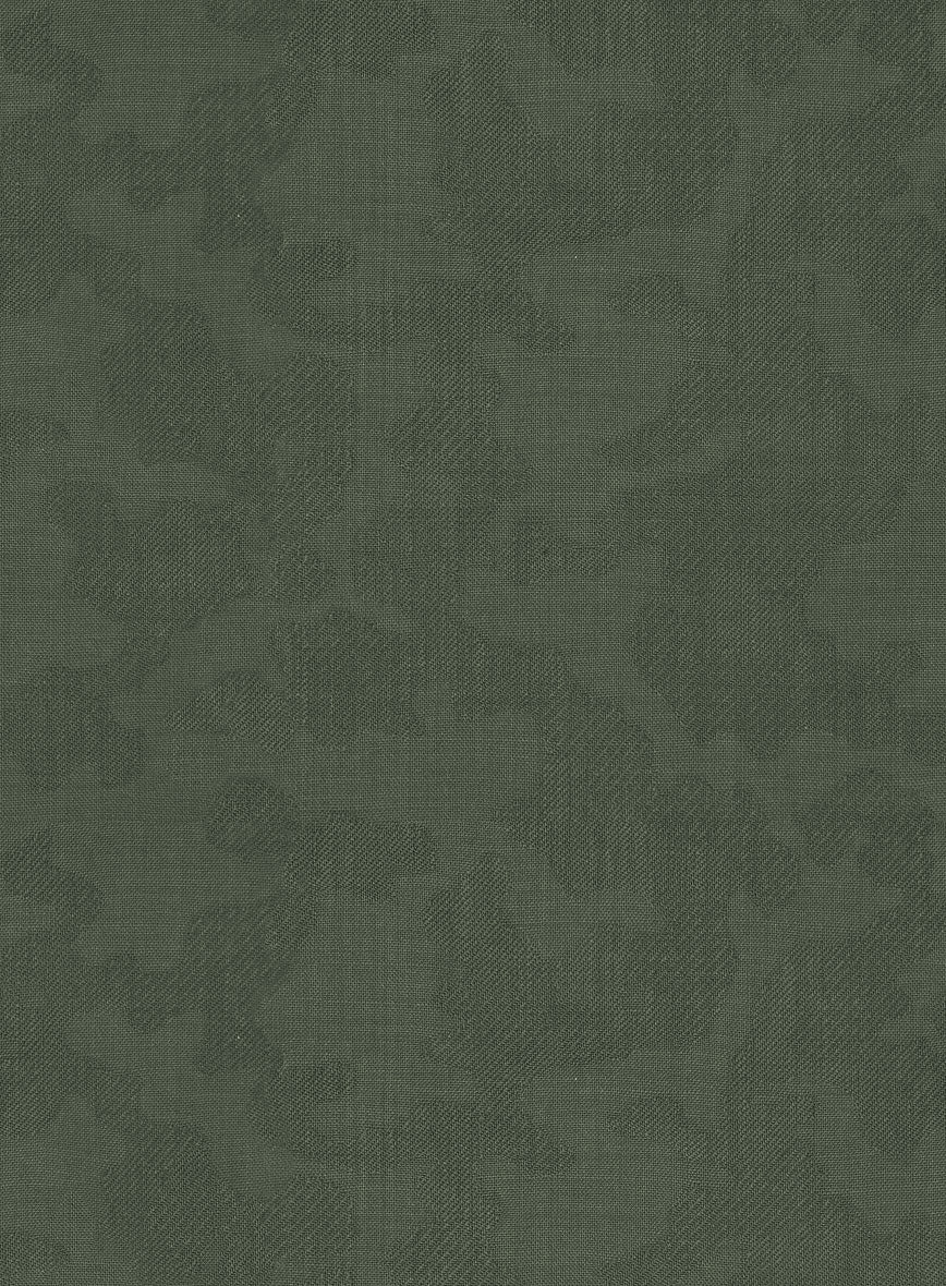 Green Camo Wool Shirt - StudioSuits