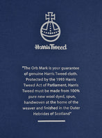 Harris Tweed Blue Checks Pea Coat - StudioSuits