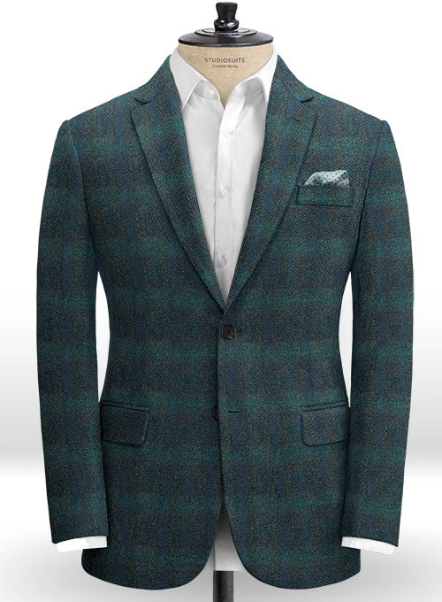 Harris Tweed Glen Green Suit – StudioSuits
