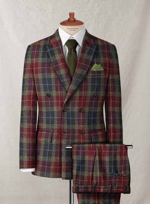 Harris Tweed Oscar Tartan Suit - StudioSuits