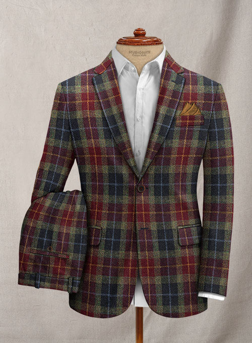 Harris Tweed Oscar Tartan Suit - StudioSuits