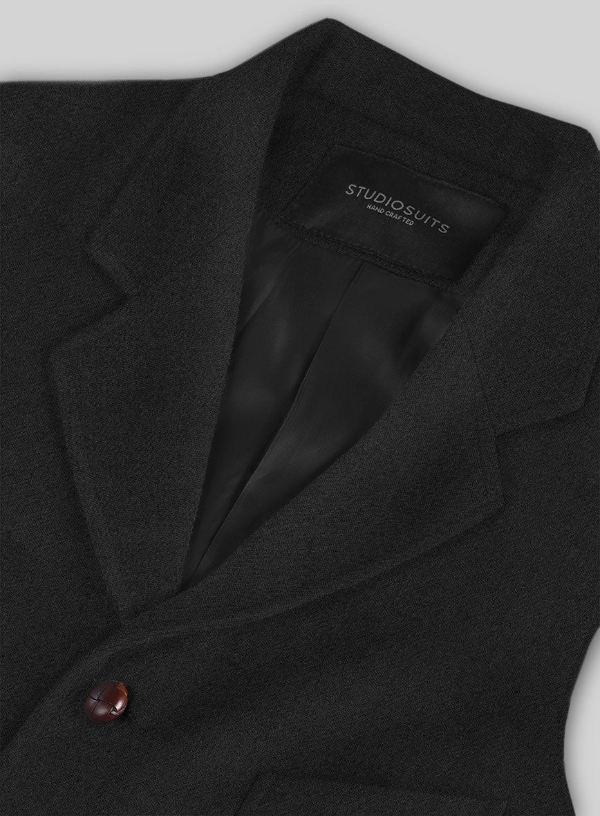 Highlander Black Tweed Hunting Vest – StudioSuits