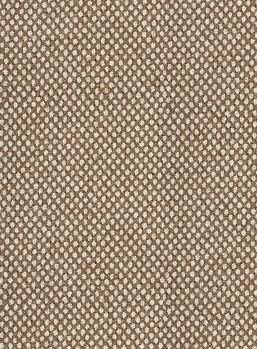 Highlander Heavy Honeycomb Brown Tweed Jacket - StudioSuits