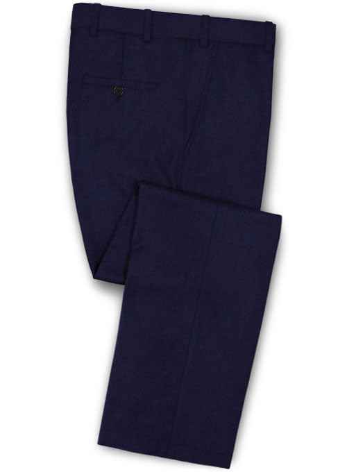 Italian Blue Wool Suit – StudioSuits