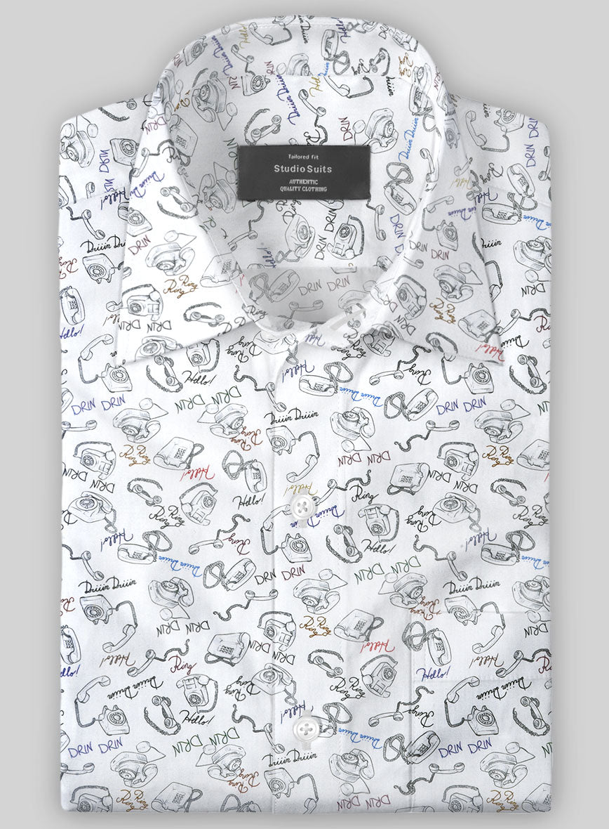 Italian Cotton Labezi Shirt - StudioSuits