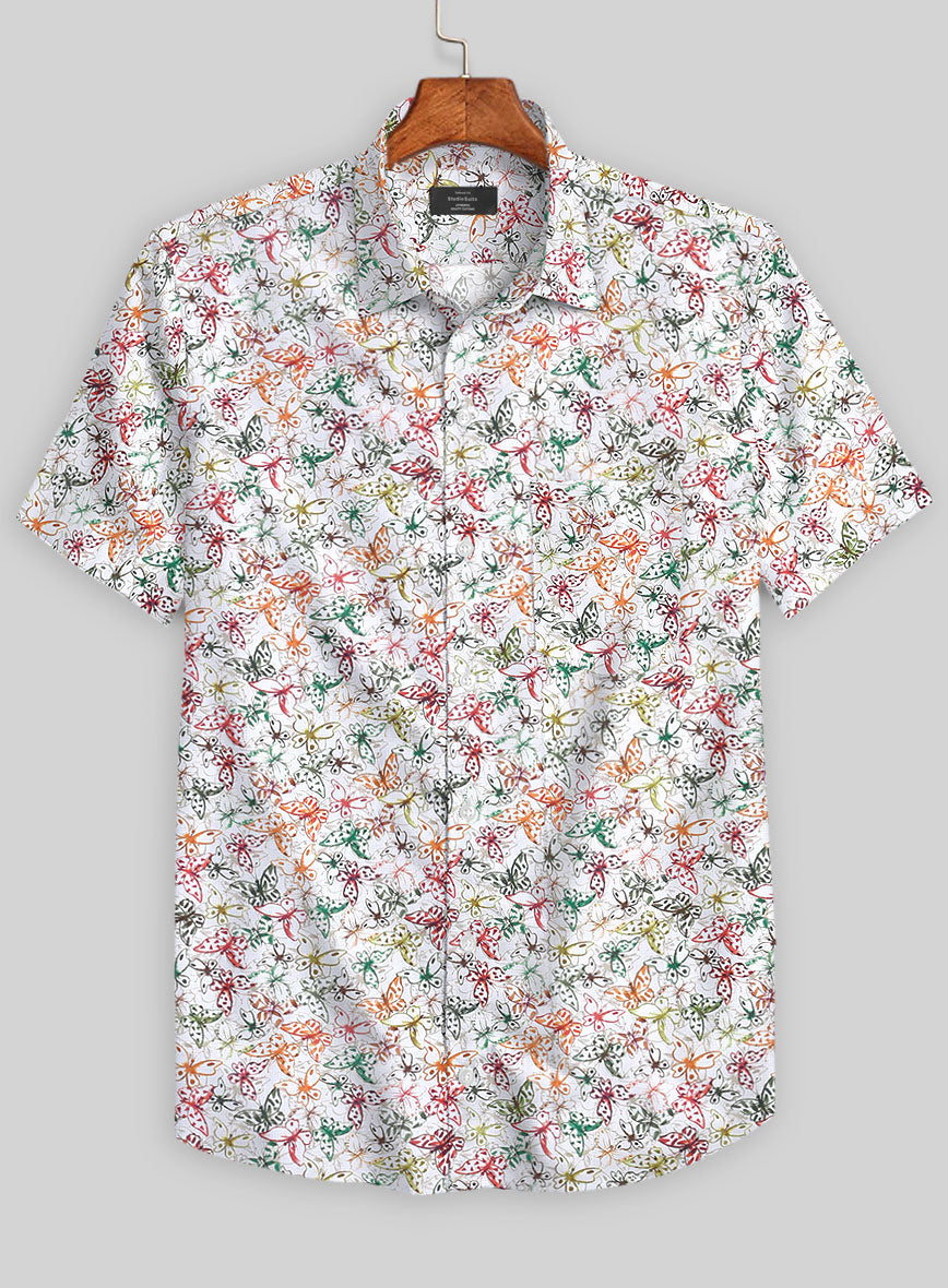 Italian Cotton Morpho Shirt - StudioSuits