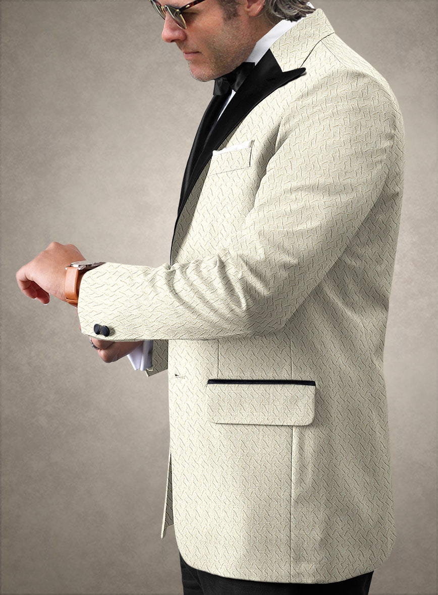 Italian Leopo Tuxedo Jacket - StudioSuits