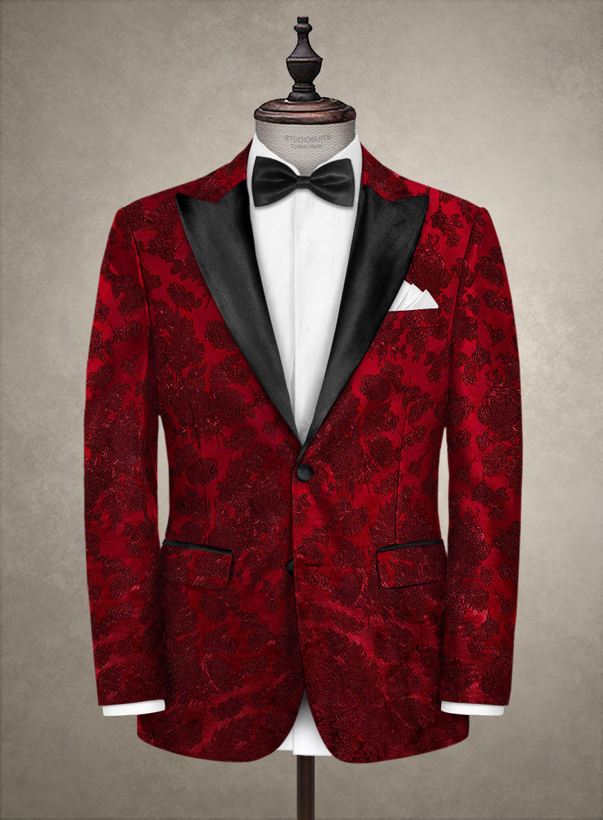Italian Silk Meli Tuxedo Jacket – StudioSuits