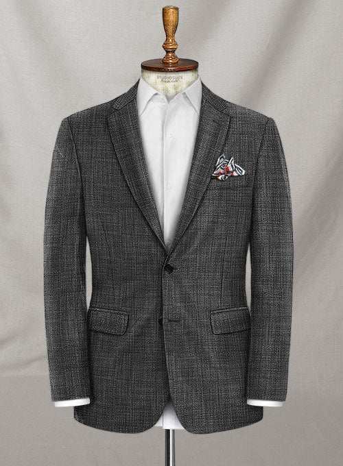 Italian Wool Silk Lira Jacket - StudioSuits