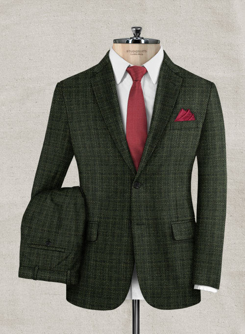 Italian Wool Cashmere Oliva Suit - StudioSuits