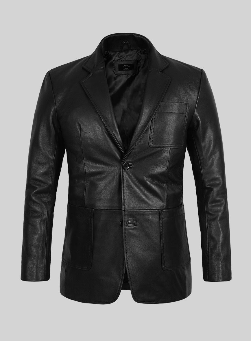 Leather Blazer - # 124 - 50 Colors [Leather Blazer - # 124 – StudioSuits