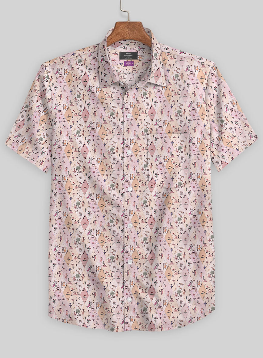 Liberty Ajetan Cotton Shirt - StudioSuits