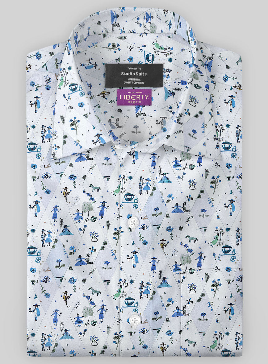 Liberty Tomaso Cotton Shirt - StudioSuits