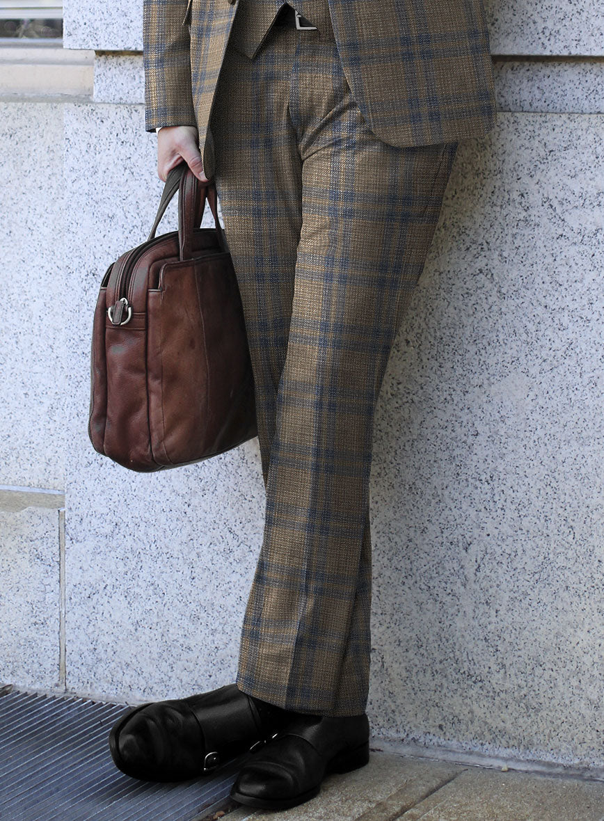 Loro Piana Ciole Wool Silk Pants - StudioSuits