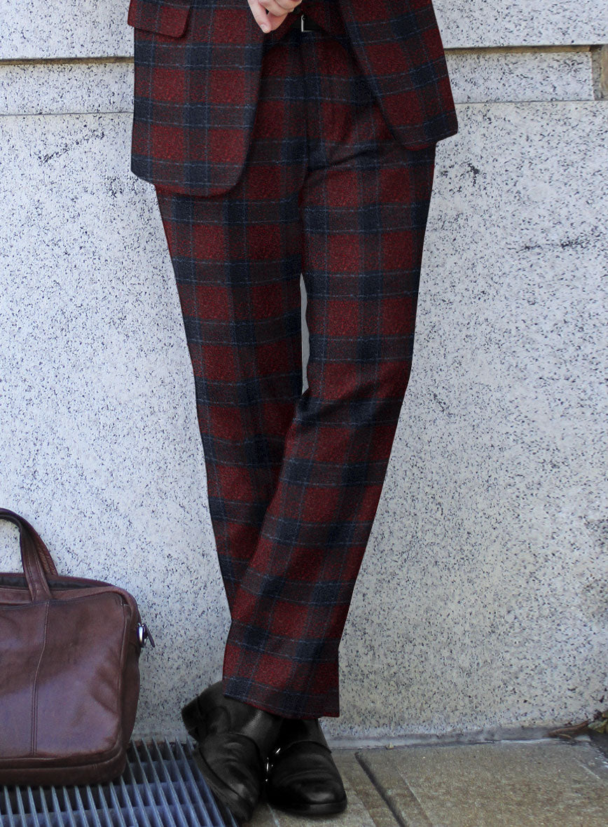 Loro Piana Edwado Alpaca Wool Pants - StudioSuits