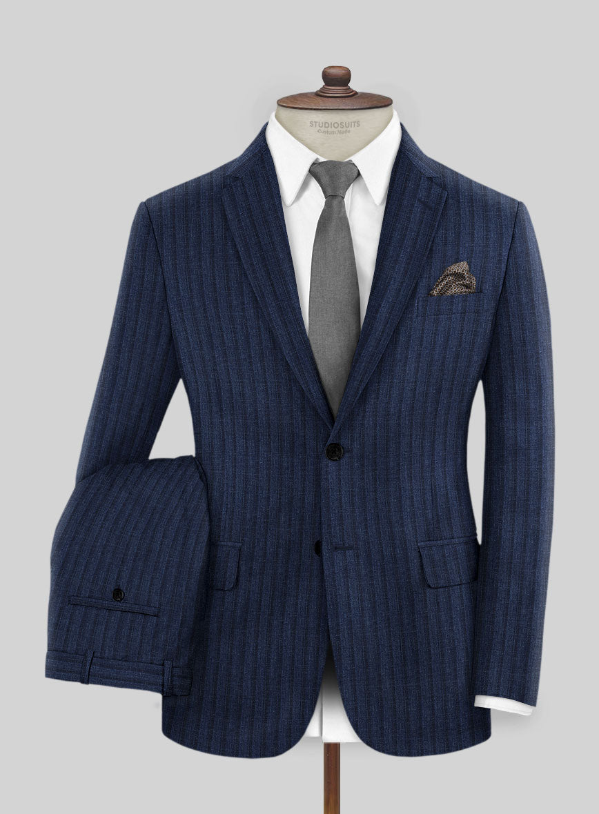 Loro Piana Elchor Wool Silk Suit - StudioSuits