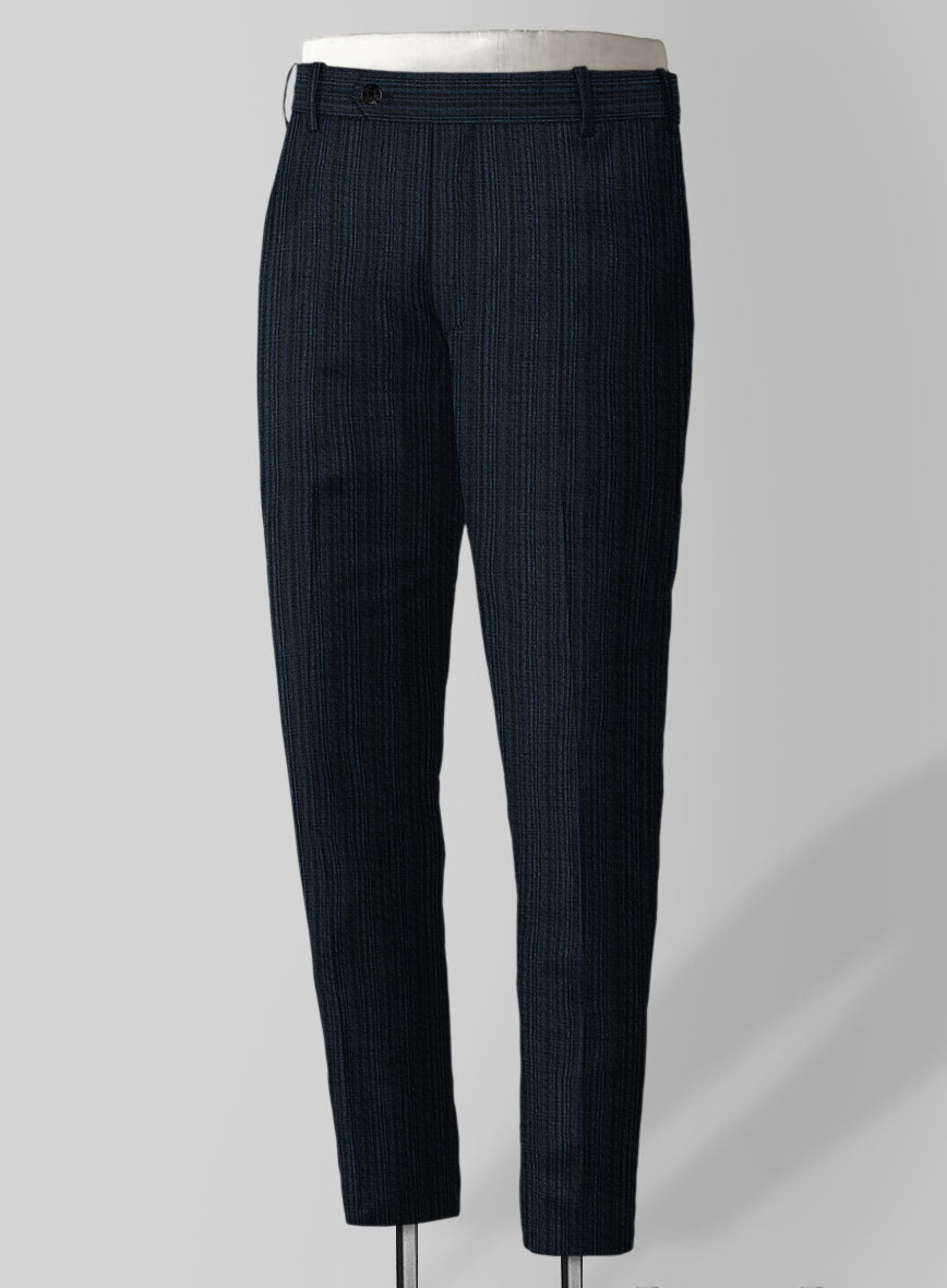 Loro Piana Este Wool Silk Pants - StudioSuits