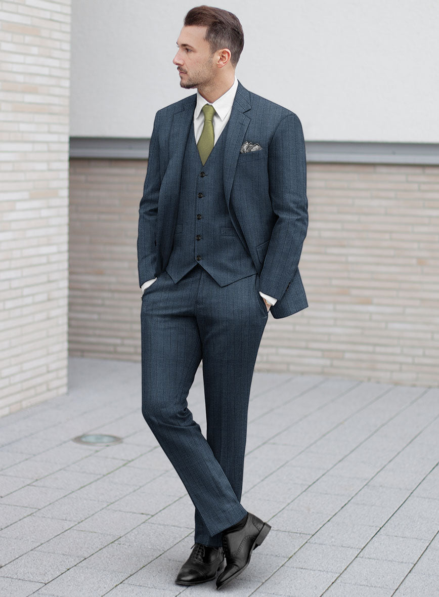 Loro Piana Panto Wool Silk Suit - StudioSuits