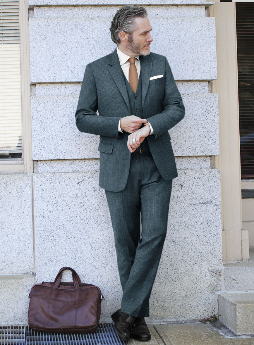 Loro Piana Tropio Linen Wool Silk Suit - StudioSuits