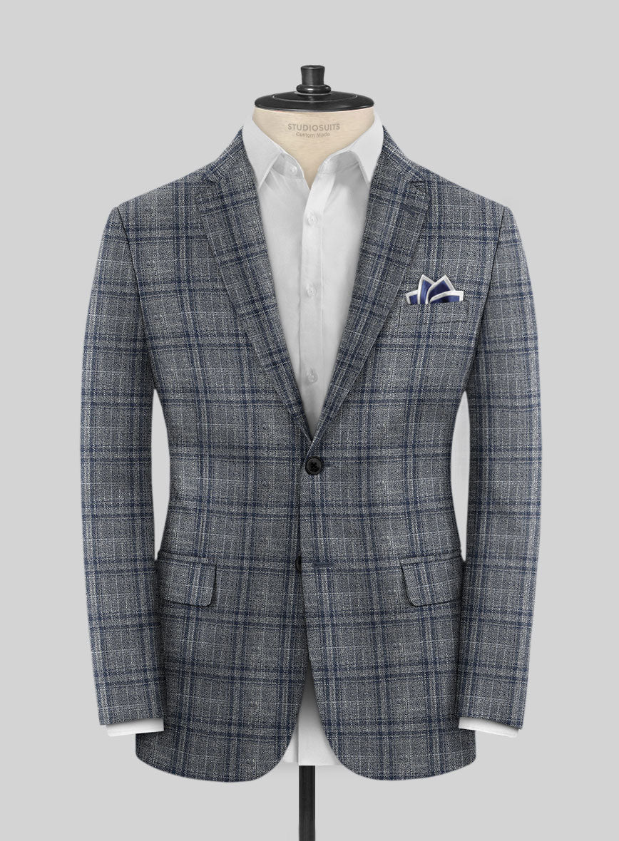 Loro Piana Amdre Wool Silk Cashmere Jacket - StudioSuits