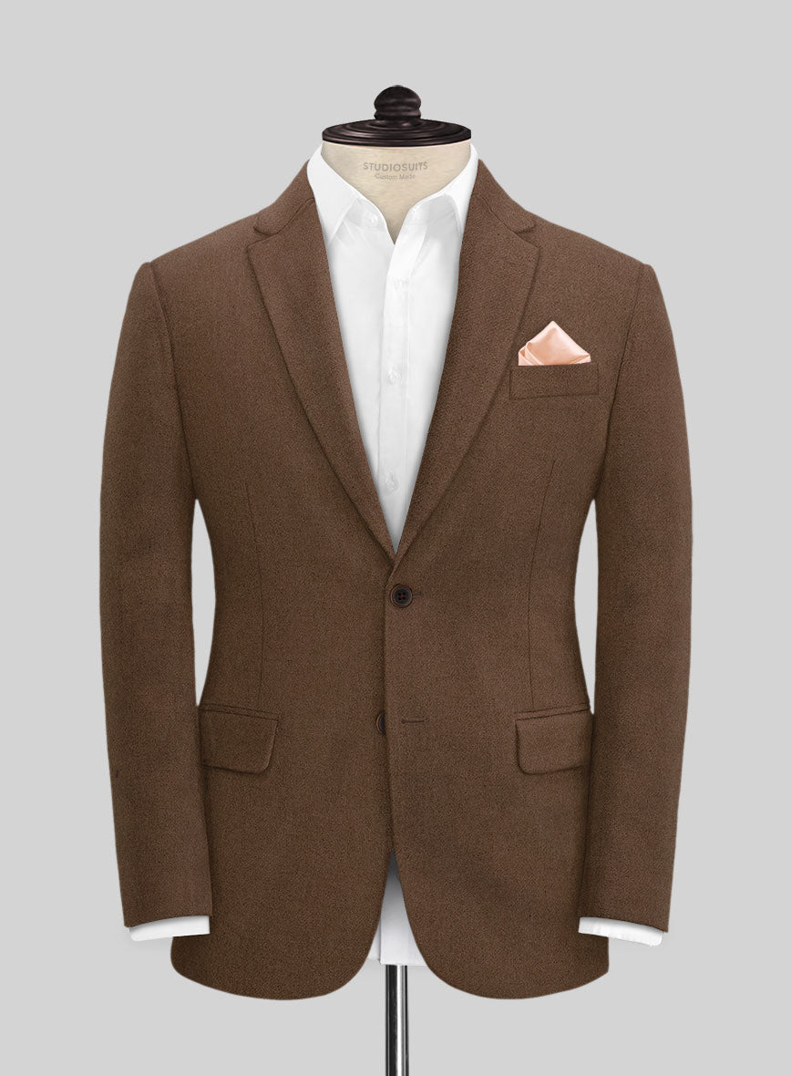 Naples Espresso Brown Tweed Suit – StudioSuits