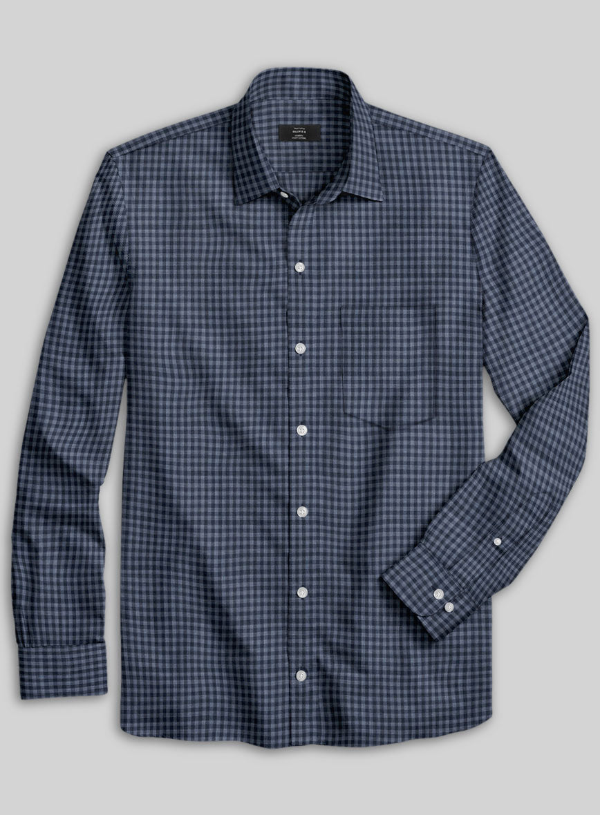 Pelro Checks Wool Shirt - StudioSuits