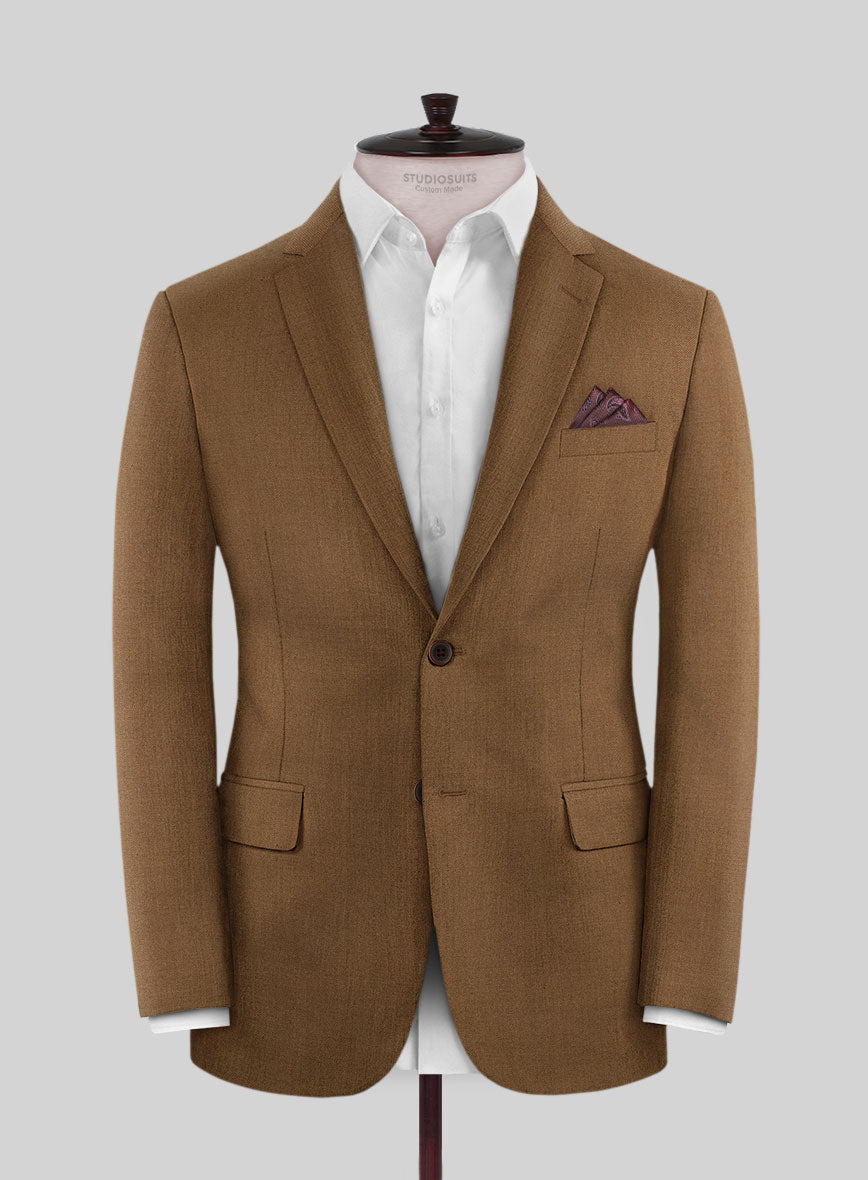 Reda Tan Wool Suit – StudioSuits