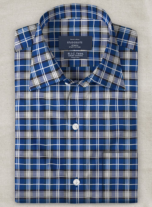 S.I.C. Tess. Italian Cotton Paredo Shirt - StudioSuits