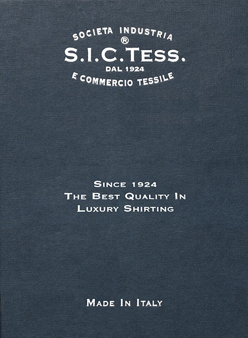 S.I.C. Tess. Italian Cotton Paredo Shirt - StudioSuits