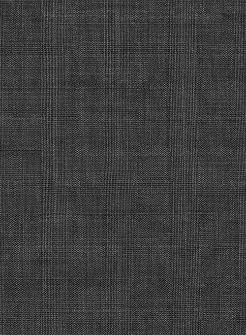 Sokrati Worsted Gray Pure Wool Suit - StudioSuits